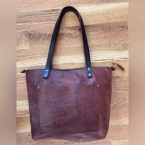 Portland Leather Tote Bag